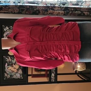 Button down shirt 3/4 sleeves (B50)